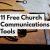 11 Free Tools for Church Communicators